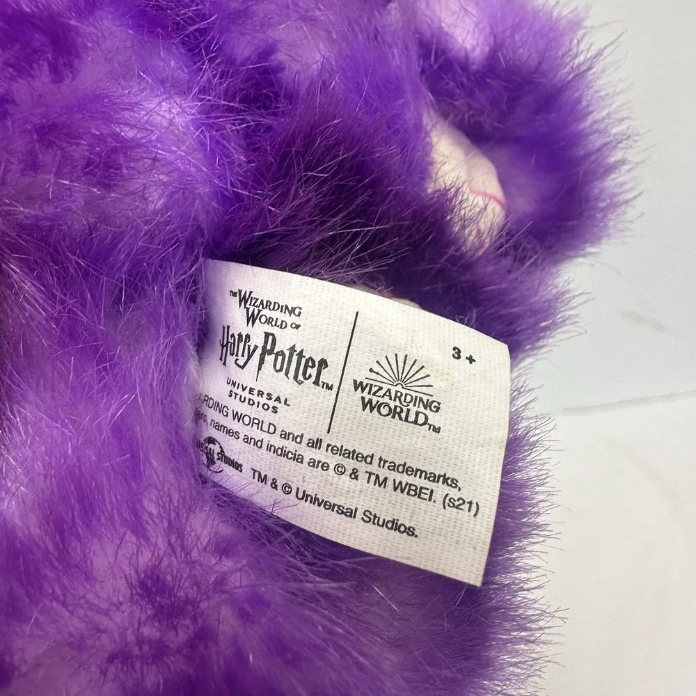 Lot 2 Harry Potter Wizarding World Purple Pygmy Puff W/sounds & Pigwidgeon Owl